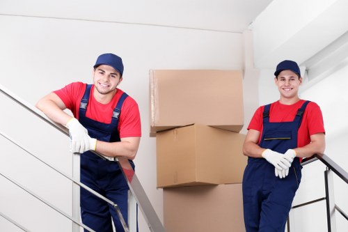 Commercial removals van support for businesses in Earlscourt