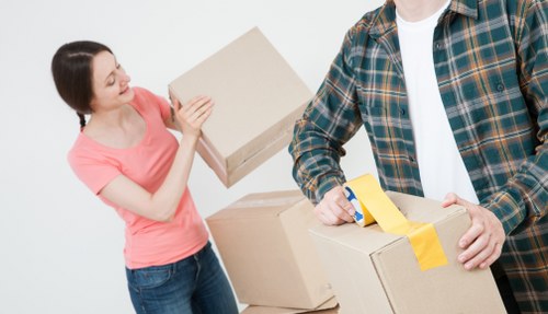 Commercial moving team planning a business relocation in Earlscourt