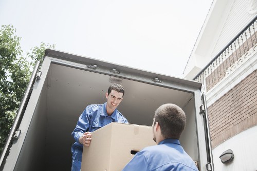 Checklist and packing supplies prepared for a house move in Earlscourt