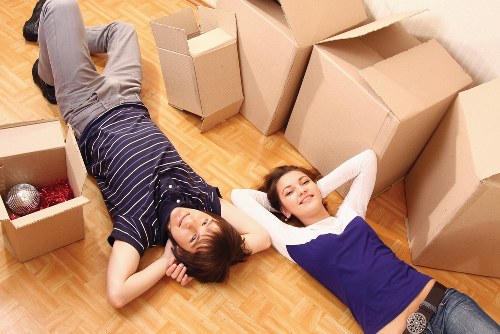 Packing and loading furniture for an Earlscourt home move