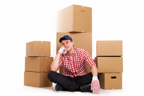 Commercial moving service for an Earlscourt office or workspace